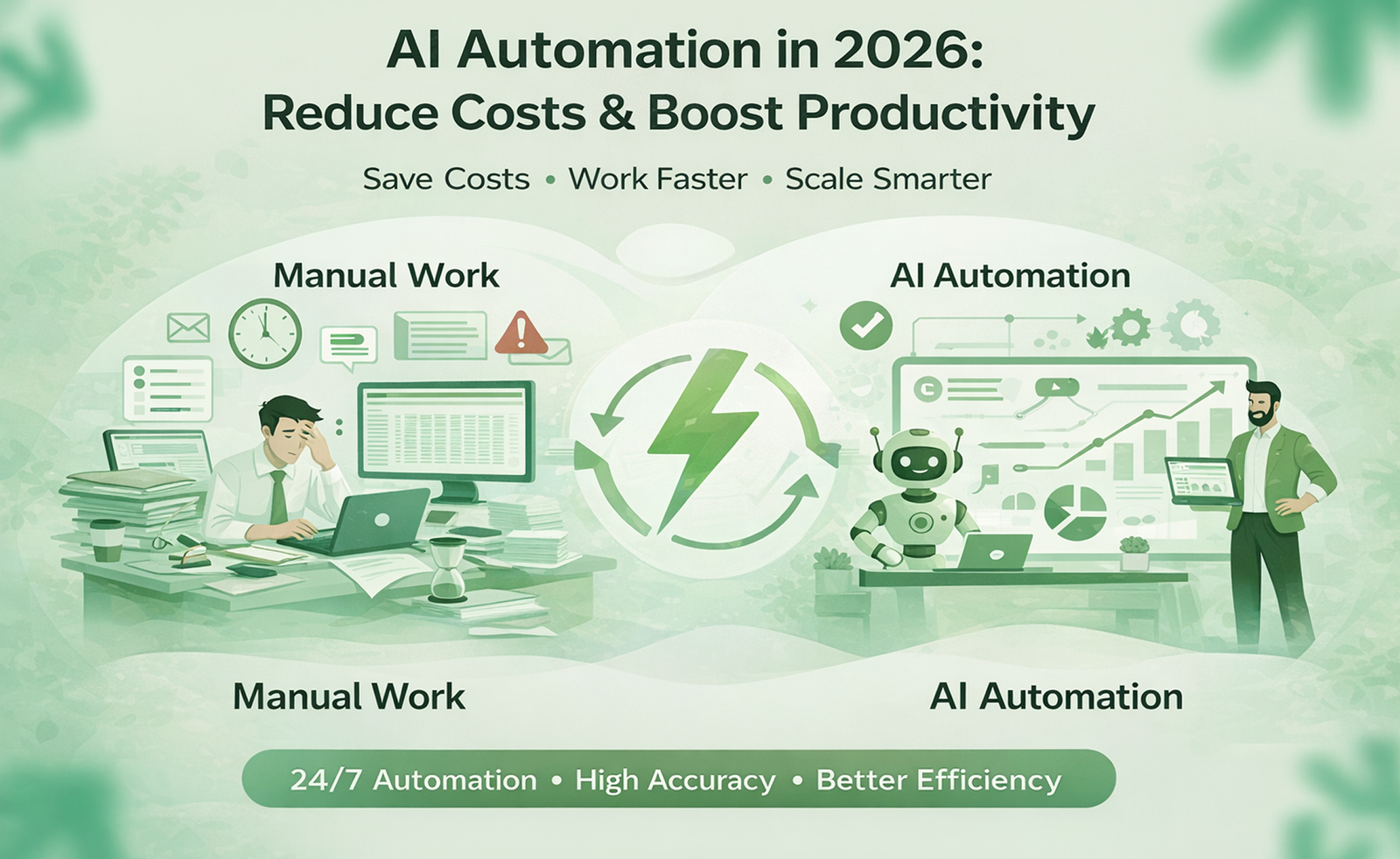 AI Automation in 2026: How Businesses Can Reduce Costs and Increase Productivity