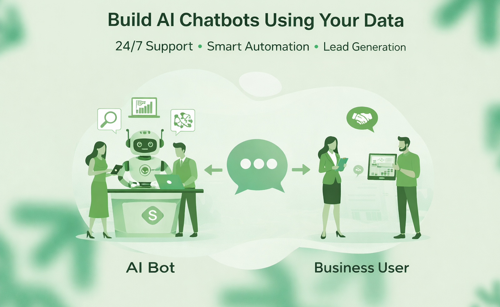 AI Chatbot Trained on Your Data | Smart Business Automation by Shweta Technologies