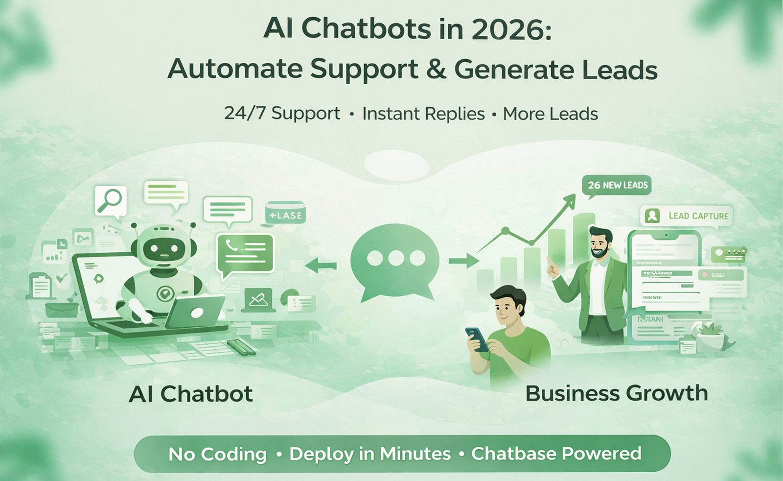 AI Chatbots in 2026: How Businesses Can Automate Support & Generate Leads with Chatbase
