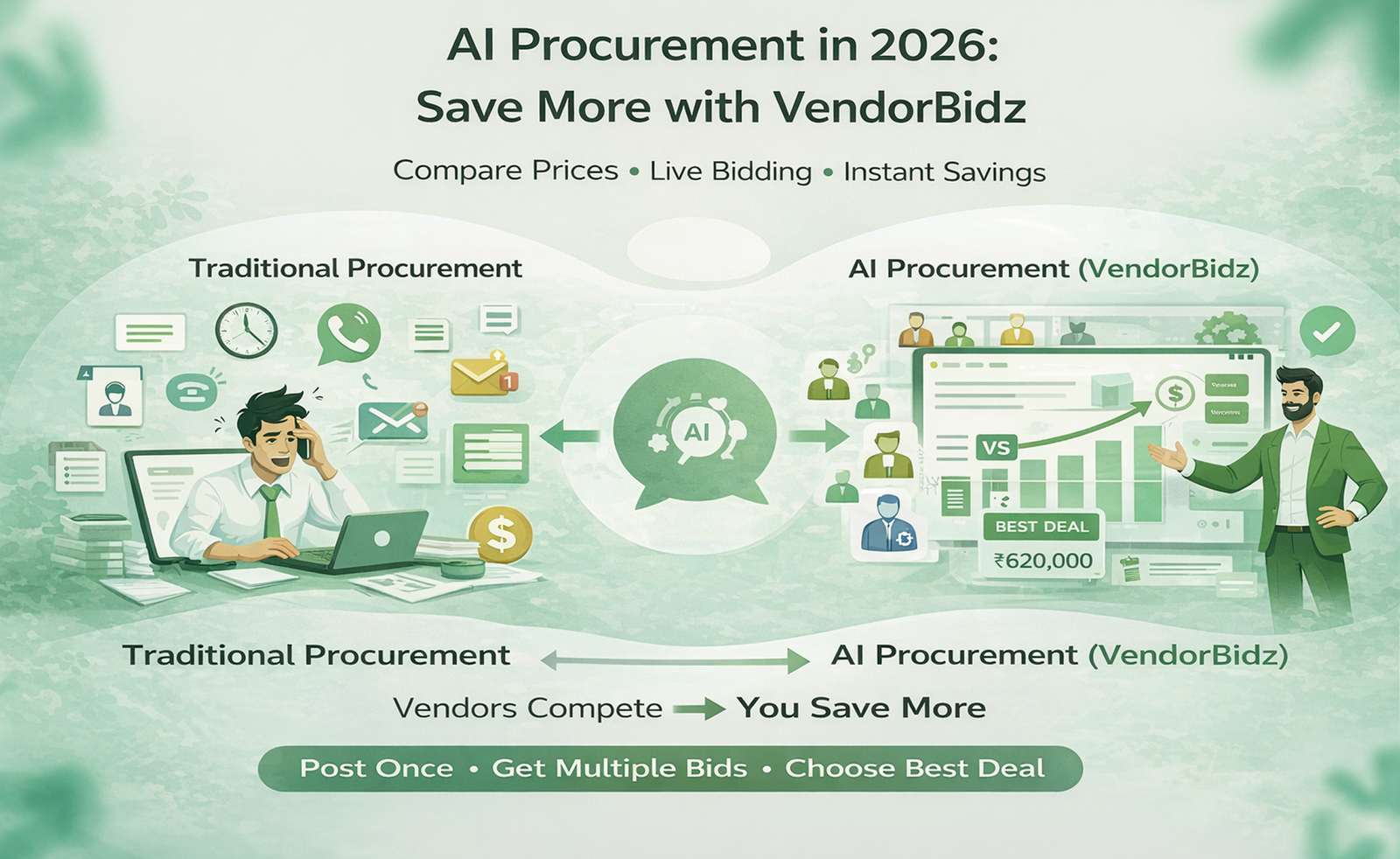 AI Procurement 2026: Save More on IT Hardware with VendorBidz