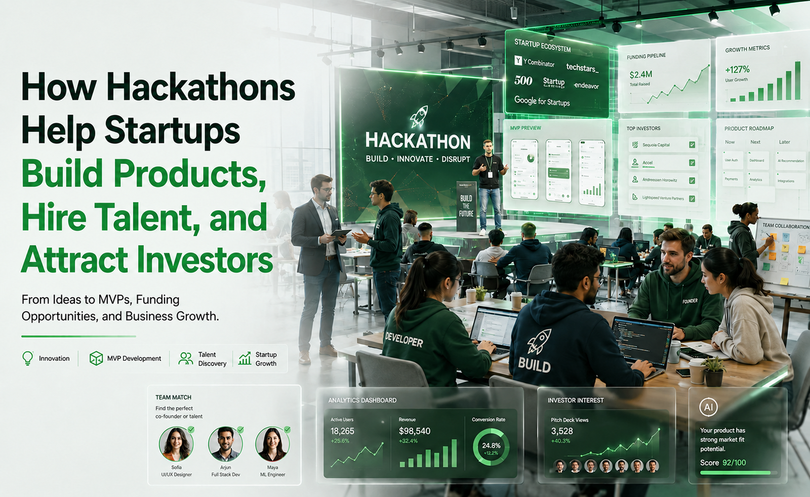 The Business Value of Hackathons: How Startups Turn Ideas into Products and Profit