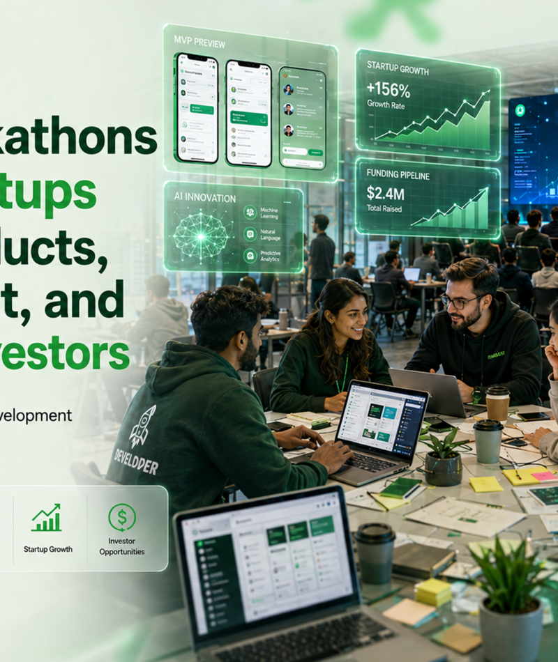 How Hackathons Help Startups Build Products, Hire Talent, and Attract Investors