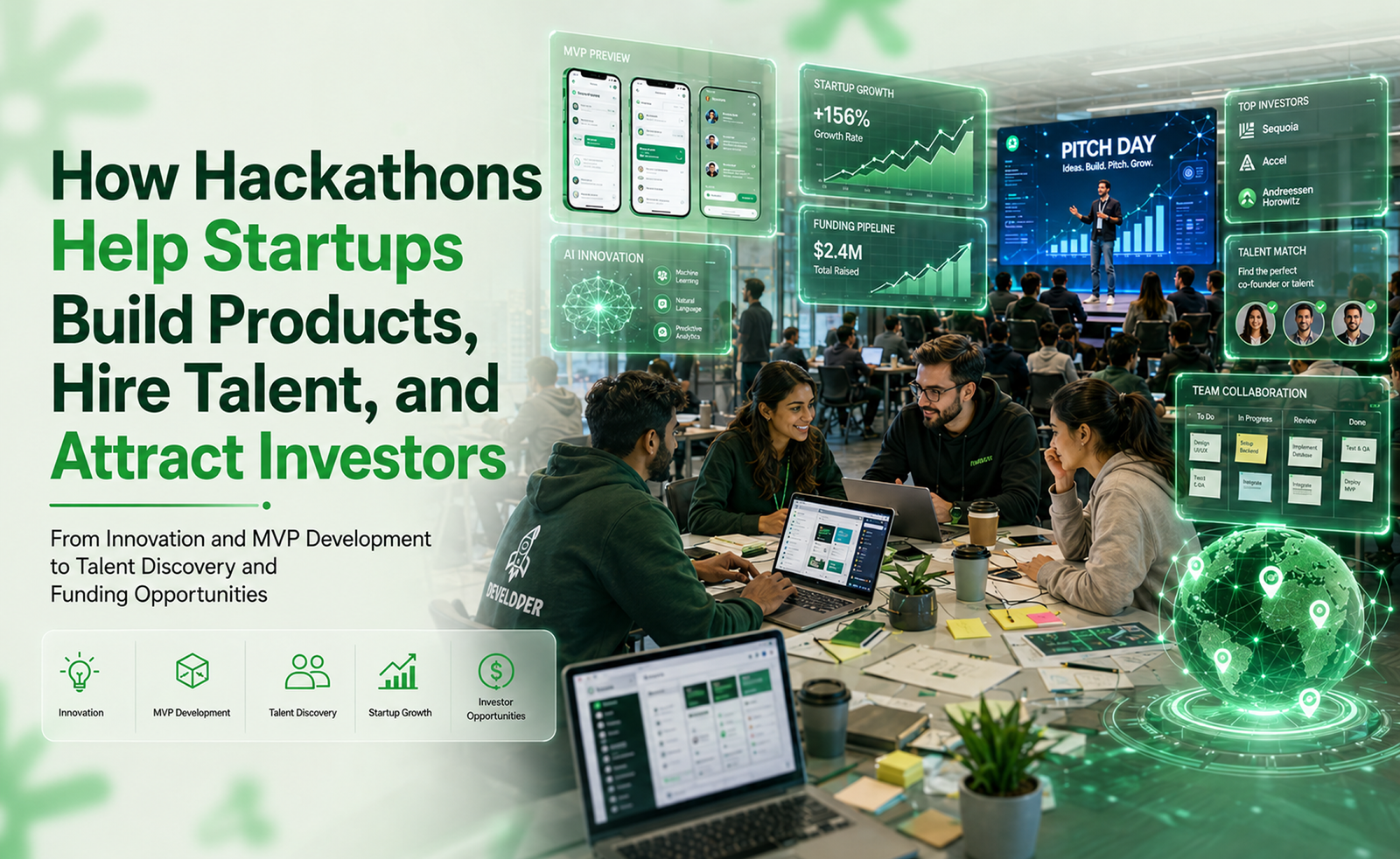 How Hackathons Help Startups Build Products, Hire Talent, and Attract Investors