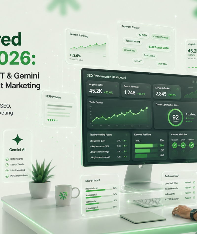 AI-Powered SEO in 2026: How Claude, ChatGPT & Gemini Are Changing Content Marketing