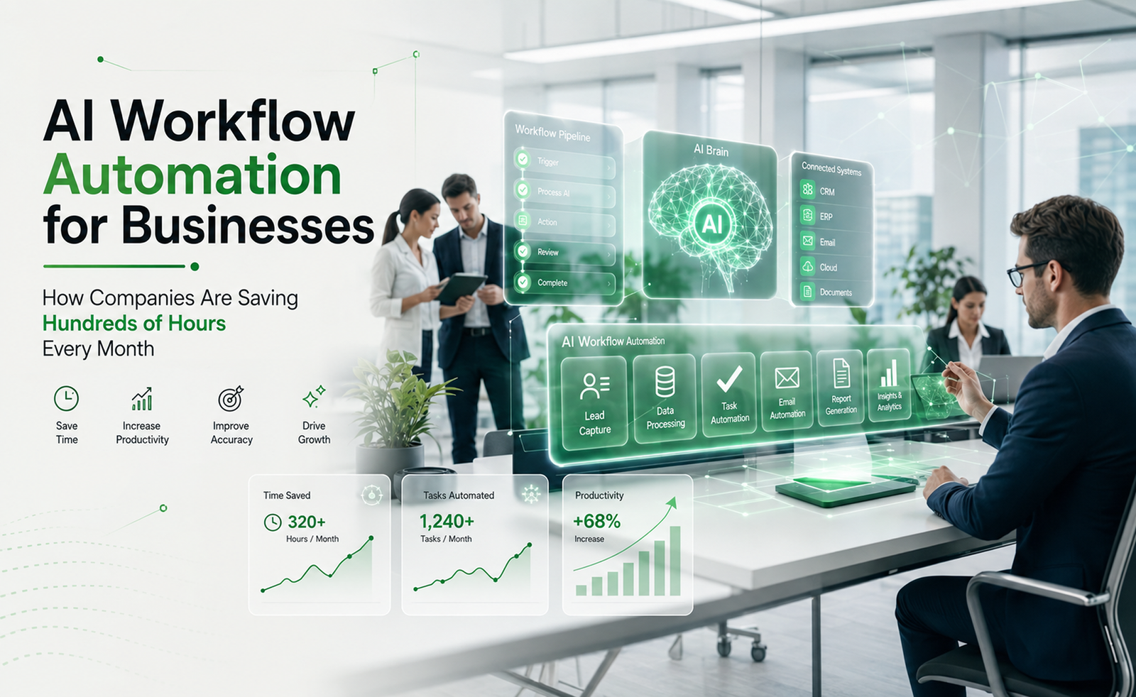 AI Workflow Automation for Businesses: How Companies Are Saving Hundreds of Hours Every Month